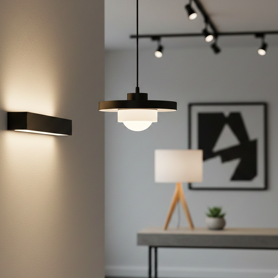 Minimalist Indoor Lighting Fixtures: Kam Mein Zyada Ka Jadoo
