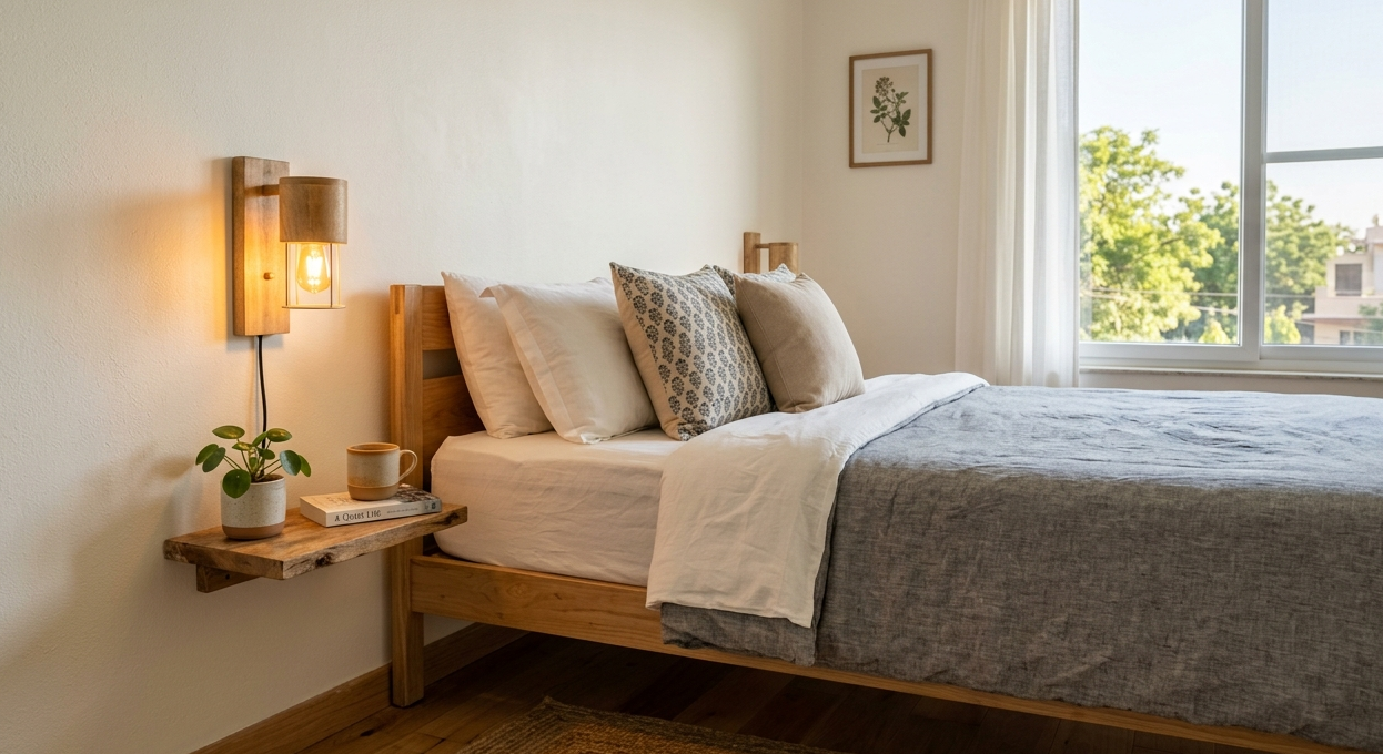 Tiny Space, Big Glow : The Ultimate Guide to Space-Saving Wall Lamps for Small Bedrooms